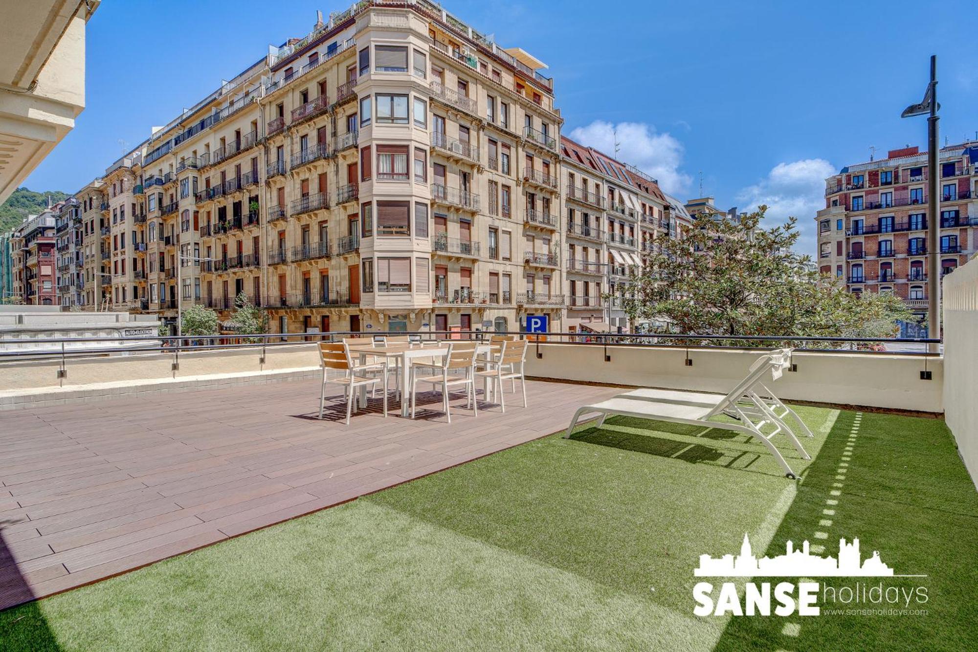 Apartamentos Gran Via By Sanse Holidays San Sebastián Eksteriør bilde