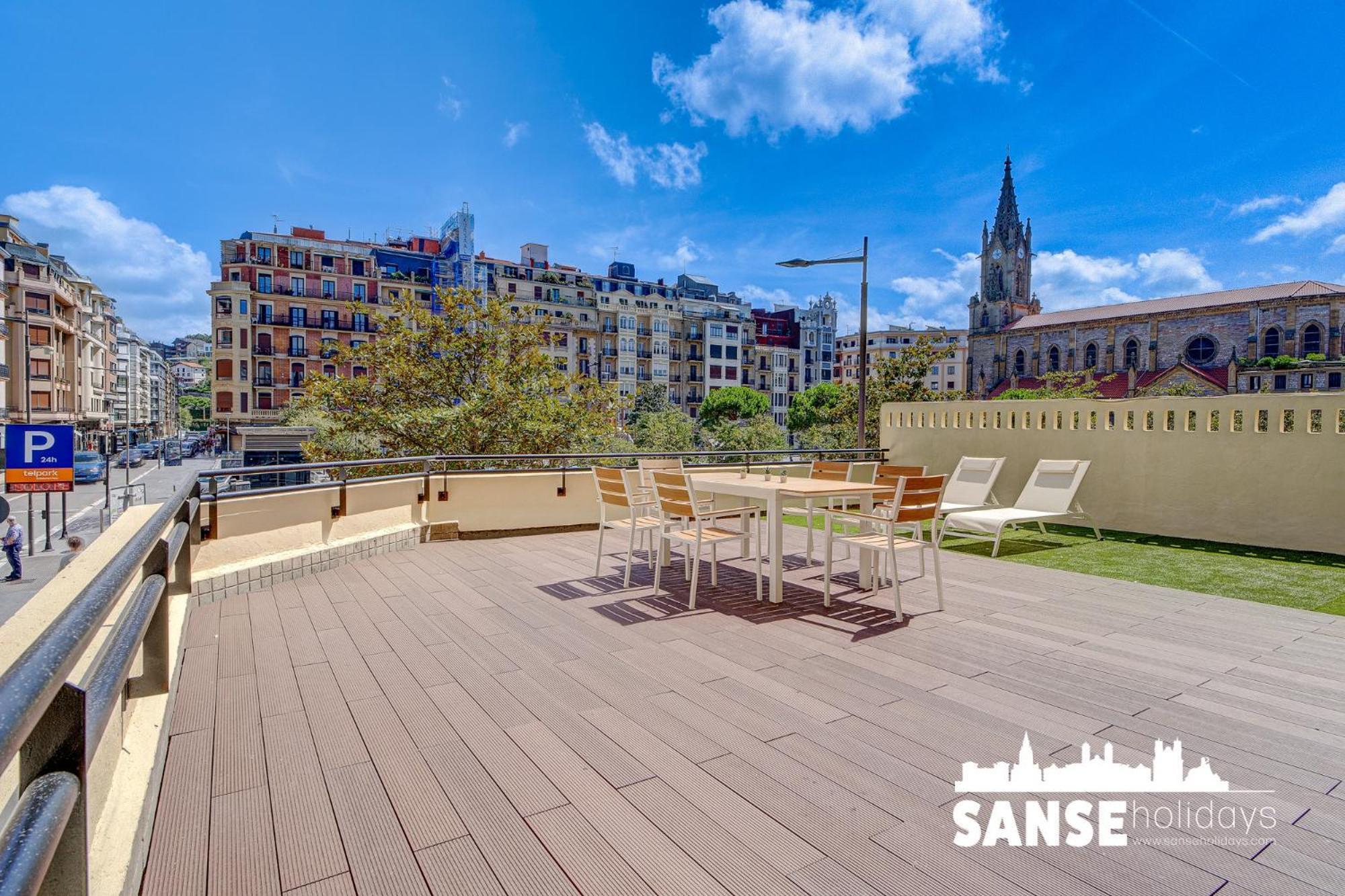 Apartamentos Gran Via By Sanse Holidays San Sebastián Eksteriør bilde